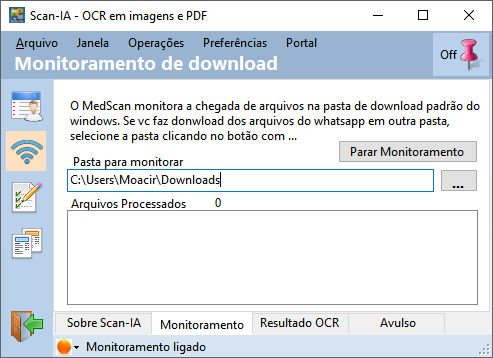 Dashboard de monitoramento em tempo real